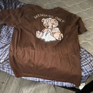 Members Only Brown Kids T-Shirt